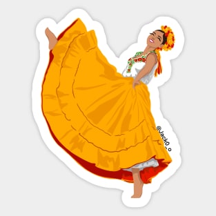 Las Amarillas de Guerrero Sticker